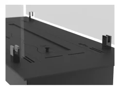 Lareira* Queimador de bioetanol 80cm em aço inoxidável , embutido ou independente, 1,2 litros com copos incluídos Preto