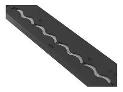 Lareira| Queimador de bioetanol embutido de 80 cm em aço inoxidável, 3 lt Preto