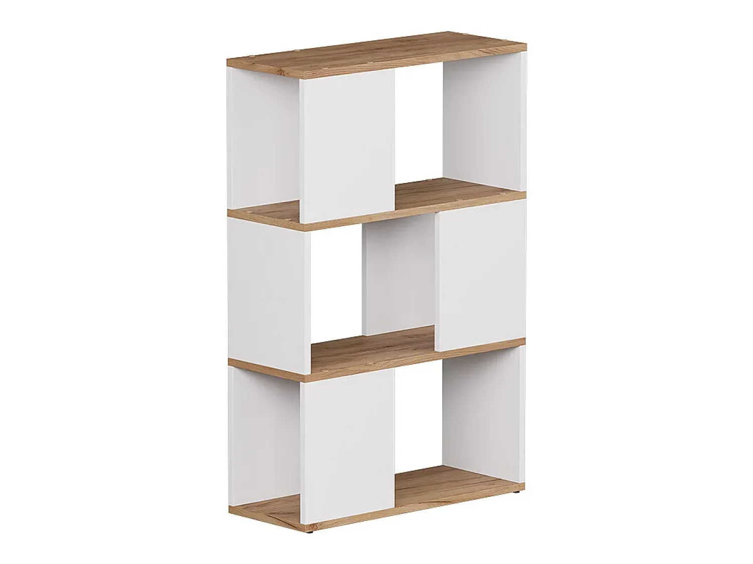 Vicco Raumteiler carvalho branco/dourado 60x24x94 eneos^ Prateleira