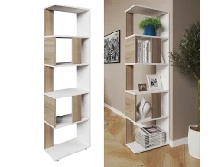 Prateleira|Vicco Raumteiler sonoma/branco 45x23.6x162.6 Natural claro