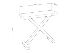 duehome Recetor de consola Xeon^ Cabide De Pé