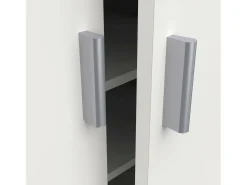 Móvel De Arrumação|Sapateira|Dmora Sapateira 0, Armário multifuncional, Armário de arrumação com prateleiras, Sapateira com duas portas e 6 prateleiras, 55x36h108 cm, Branco