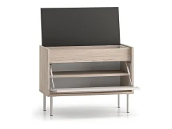 Petits-Meubles Sapateira 1 porta Alos caxemira e madeira 55cm^ Móvel De Arrumação|Sapateira