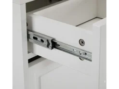 Móvel De Arrumação|Sapateira*Hauss Spole Sapateira branca com 2 gavetas, 2 abas e 1 porta 95x24x107cm Branco