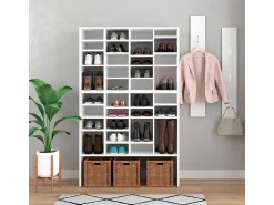 Móvel De Arrumação|Sapateira*Vicco Sapateira 104x33x99 hermia Branco