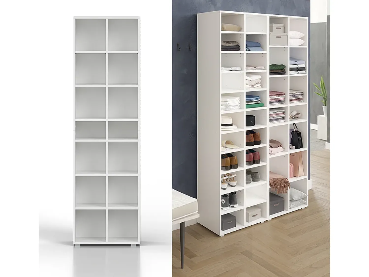 Sale Vicco Sapateira 54.2x33.3x183.3 paris Branco
