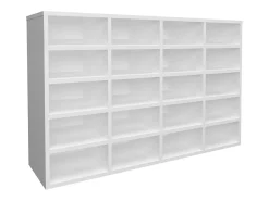 Móvel De Arrumação|Sapateira| Sapateira haaus Tisso, 20 Prateleiras, , 104 x 30 x 68 cm Branco
