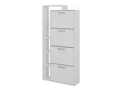 Móvel De Arrumação|Sapateira|Vicco Schuhkipper 80x24.2x166.1 orlando Branco