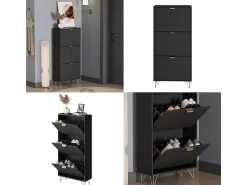 Vicco Schuhschrank 60x23.5x128.5 helge^ Móvel De Arrumação|Sapateira