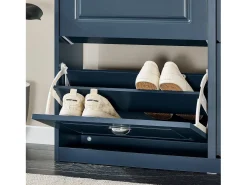 Móvel De Arrumação|Sapateira*Sobuy armário de sapatos, Armário de sapatos estreito, armário para sapatos FSR79-B Azul