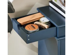 Móvel De Arrumação|Sapateira|Sobuy armário de sapatos, Armário de sapatos estreito, armário para sapatos FSR78-B Azul