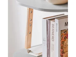 Sobuy , prateleira de mesa, Prateleira de escrivaninha, prateleira de escritório, HSTR02-K-HG Cinzento