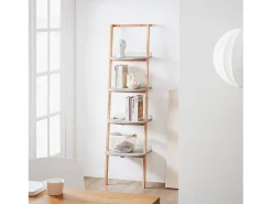 Sobuy , prateleira de mesa, Prateleira de escrivaninha, prateleira de escritório, HSTR02-K-HG Cinzento