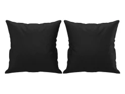 vidaxl Sofá 2 lugares + almofadas decoração 140 cm couro artif.^ Sofá