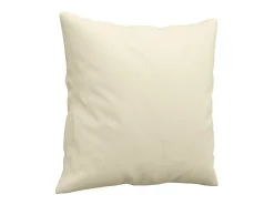 Sale vidaxl Sofá 2 lugares + almofadas decorativas 120cm couro artif. Creme