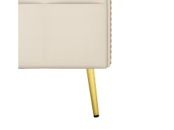 Sofá*ModernLuxe Sofá 2 lugares - com função relax - três posições de inclinação ajustáveis - porta-copos incluído - Bege