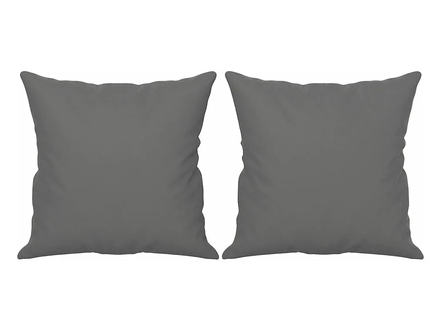 Sofá 3 lugares c/ almofadas 180 cm microfibra -escuro PT375919^ Sofá