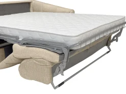 Vente-unique Sofá 4 lugares conversível abertura rápida em veludo cama 160 cm RETUNA^ Sofá