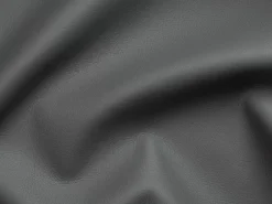 Outlet Vente-unique Sofá 3 lugares convertível abertura rápida pele cinza, cama 140 cm e colchão 22 cm VIZIR Cinzento