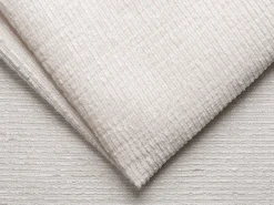 Vente-unique Sofá 4 lugares convertível abert. rápida tecido chenille 160cm colchão 22cm LORETO^ Sofá