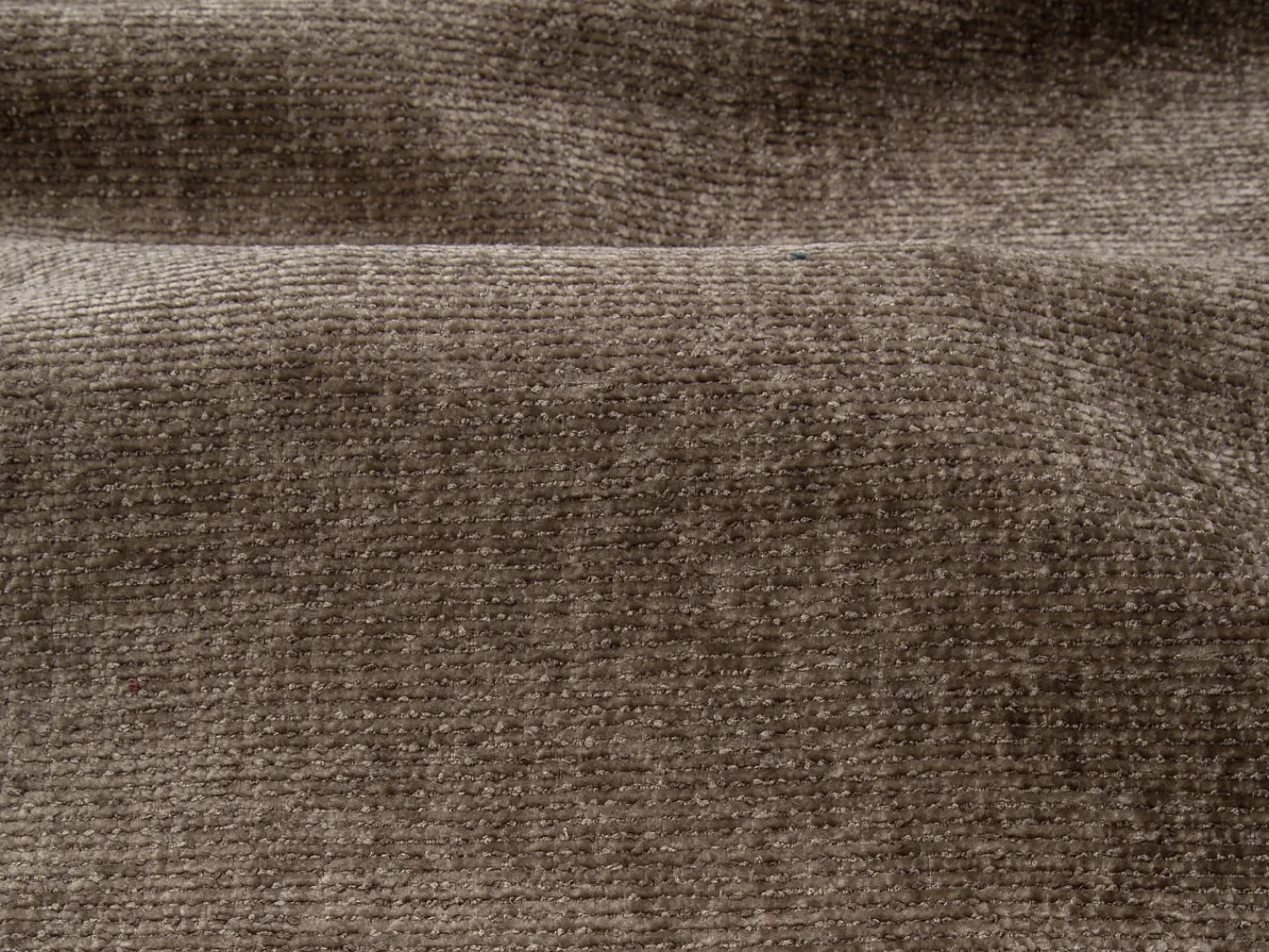 Sale Vente-unique Sofá 4 lugares convertível abertura rápida em tecido texturizado 160 cm Colchão 14 cm DARIELO Taupe