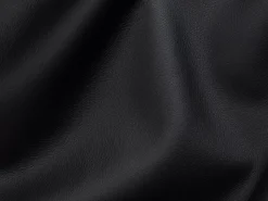 Sofá*Vente-unique Sofá 3 lugares convertível abertura rápida pele preta cama 140 cm e colchão 22 cm CALITO Preto