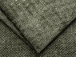 Vente-unique Sofá 3 lugares convertível abertura rápida tecido , cama 140cm e colchão 22cm BOLIPO Verde