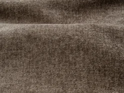 Sofá|Vente-unique Sofá 4 lugares convertível abertura rápida tecido ripas largas 160 cm Colchão 22 cm DARIELO Taupe