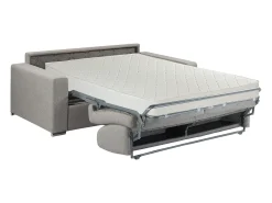 Discount Vente-unique Sofá 2 lugares convertível de abertura rápida em tecido - Colchão de 16 cm - CALITO Azul