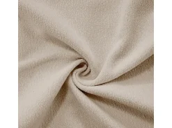Sofá*DripeX Sofá angular 3 lugares em tecido Chenille, com 5 almofadas, puff removível, combinação DIY, 313x145x81cm, Bege