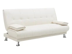 Best Vente-unique Sofá cama clic clac cor MAXIME II Branco
