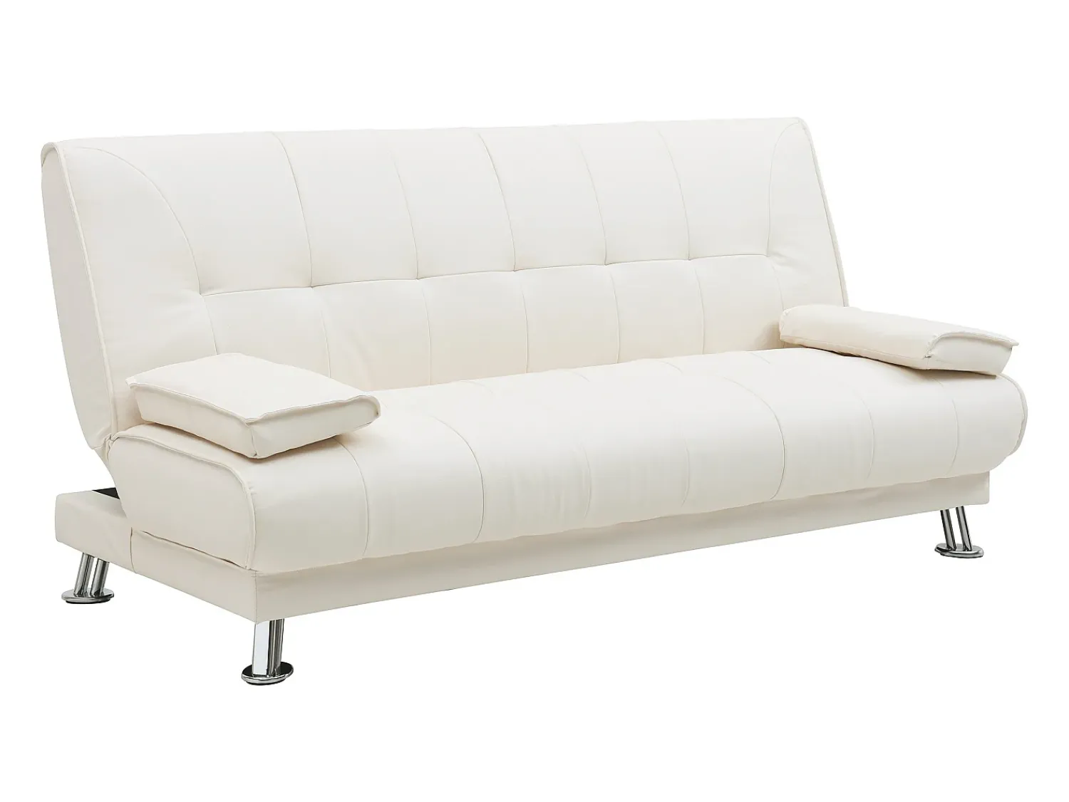 Best Vente-unique Sofá cama clic clac cor MAXIME II Branco