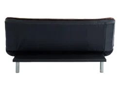 Vente-unique Sofá cama clic clac cor caramelo - MISHAN Castanho