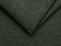 Clearance Vente-unique Sofá canto convertível abert. rápida tecido , cama 160cm e colchão 22cm CALIFE Verde pinho