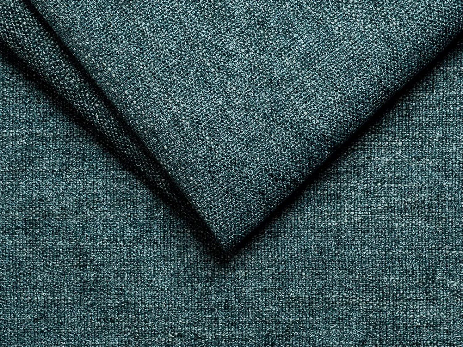 Vente-unique Sofá canto reversível convert. abert. rápida tecido bege ripas largas 160cm E.18cm VIZIR^ Sofá