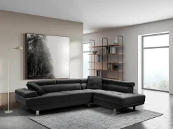 Saldosystocks Sofá Chaise Longue de Canto Daniela 262cm , Chaise Direita^ Sofá