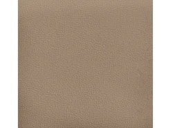 Sofá*vidaxl Sofá de 2 lugares 120 cm couro artificial cor cappuccino Castanho