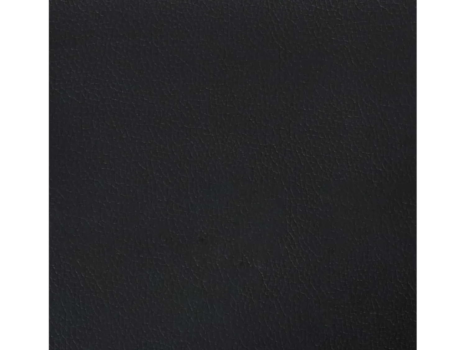 Sofá*vidaxl Sofá de 2 lugares 120 cm couro artificial Preto