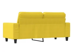 Sofá de 2 lugares 140 cm tecido -claro PT489526^ Sofá