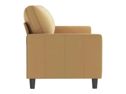 Online Sofá de 3 lugares 180 cm veludo PT566580 Castanho