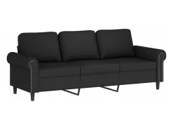 Sofá de 3 lugares 180 cm veludo PT571188^ Sofá