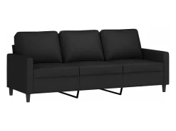 Sofá de 3 lugares 180 cm veludo PT930784^ Sofá