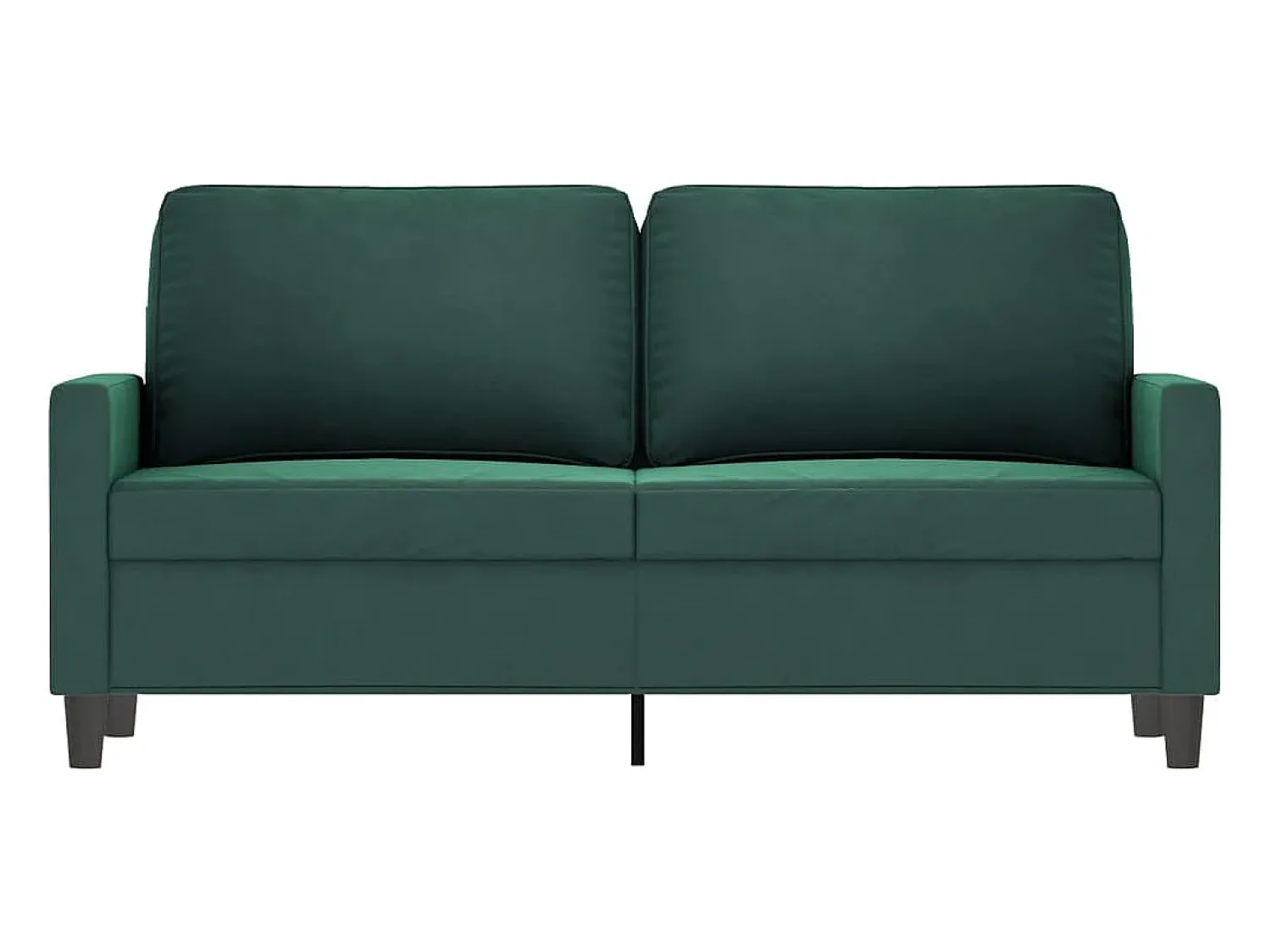 Sale Sofá de 2 lugares 140 cm veludo -escuro PT360552 Verde