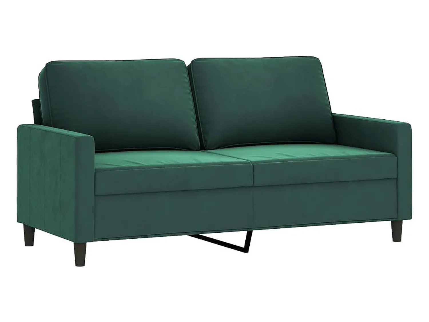Sale Sofá de 2 lugares 140 cm veludo -escuro PT360552 Verde