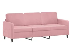 Sofá de 3 lugares 180 cm veludo PT291632^ Sofá