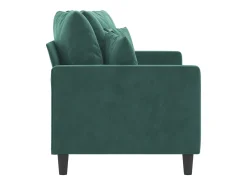 Outlet Sofá de 2 lugares 140 cm veludo -escuro PT984287 Verde