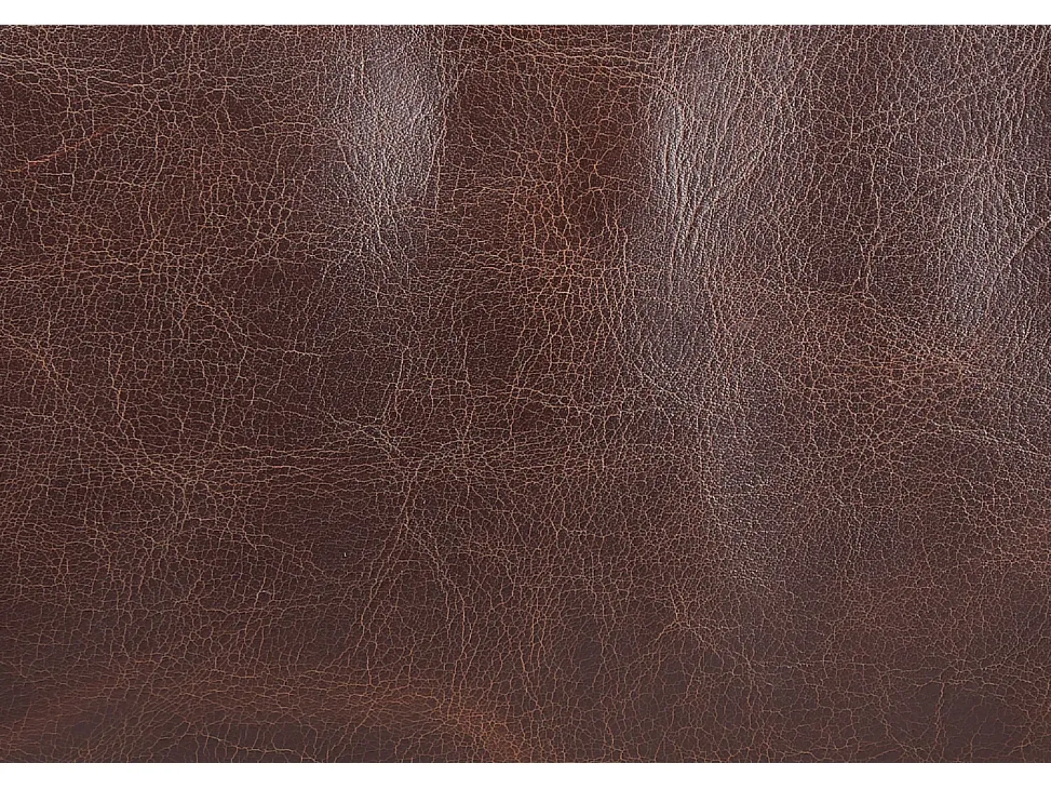 Sofá|Vente-unique Sofá de 3 lugares 100% pele envelhecida Castanho estilo chesterfield - CLOTAIRE Castanho chocolate