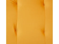 Sofá| Sofá de 2 lugares - Sofá reto com encosto de 3 posições e braços de 6 posições - veludo - para sala de estar Amarelo