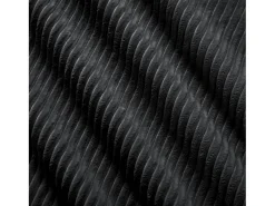 Sofá* Sofá de 2 lugares com almofadas - Sofá reto com braços curvos e almofadas decorativas - bombazine Preto