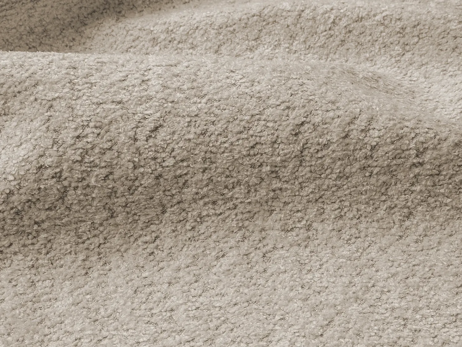 Sofá|Vente-unique Sofá de 3 lugares convertível abertura rápidatecido bouclé , cama 140 cm RETUNA II Bege